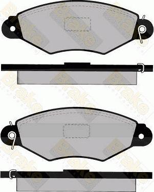 HELLA 8DB 355 011-311 - Kit de plaquettes de frein, frein à disque cwaw.fr