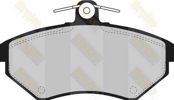 Brake Engineering PA1171 - Kit de plaquettes de frein, frein à disque cwaw.fr