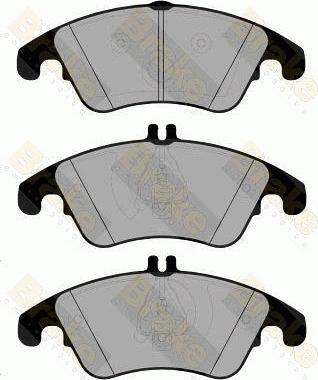 Brake Engineering PA1803 - Kit de plaquettes de frein, frein à disque cwaw.fr