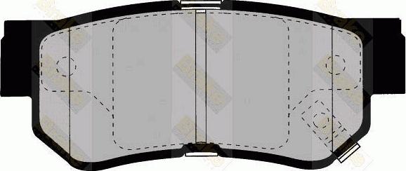 Brake Engineering PA1348 - Kit de plaquettes de frein, frein à disque cwaw.fr