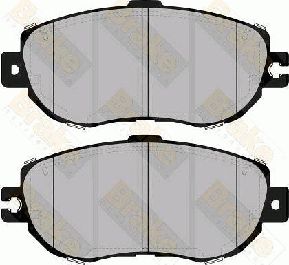 Brake Engineering PA1359 - Kit de plaquettes de frein, frein à disque cwaw.fr