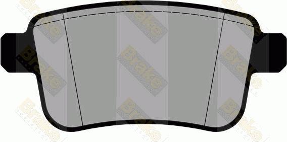 Brake Engineering PA1798 - Kit de plaquettes de frein, frein à disque cwaw.fr