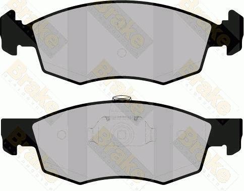 Brake Engineering PA1792 - Kit de plaquettes de frein, frein à disque cwaw.fr