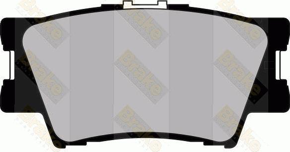 Brake Engineering PA1748 - Kit de plaquettes de frein, frein à disque cwaw.fr