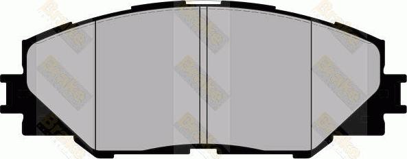 Brake Engineering PA1747 - Kit de plaquettes de frein, frein à disque cwaw.fr