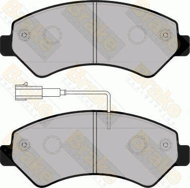 Alanko 300648 - Kit de plaquettes de frein, frein à disque cwaw.fr