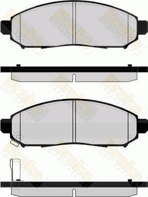 Girling 6134049 - Kit de plaquettes de frein, frein à disque cwaw.fr