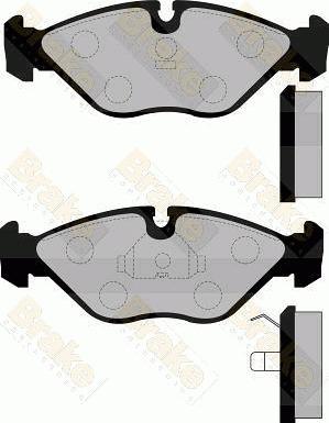 Brake Engineering PA818 - Kit de plaquettes de frein, frein à disque cwaw.fr