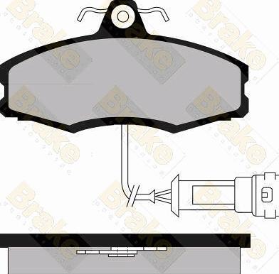 HELLA 8DB 355 005-951 - Kit de plaquettes de frein, frein à disque cwaw.fr