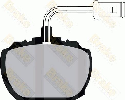 Brake Engineering PA319 - Kit de plaquettes de frein, frein à disque cwaw.fr