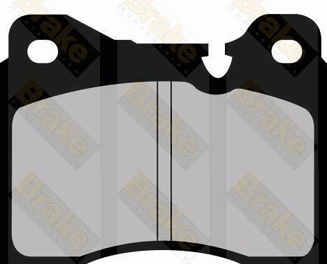 Brake Engineering PA284 - Kit de plaquettes de frein, frein à disque cwaw.fr