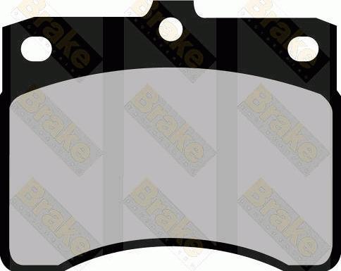 Brake Engineering PA724 - Kit de plaquettes de frein, frein à disque cwaw.fr