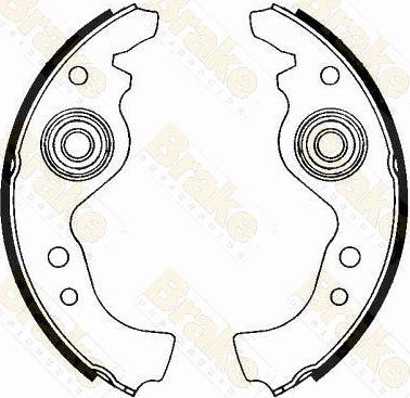 Brake Engineering SH1160 - Jeu de mâchoires de frein cwaw.fr