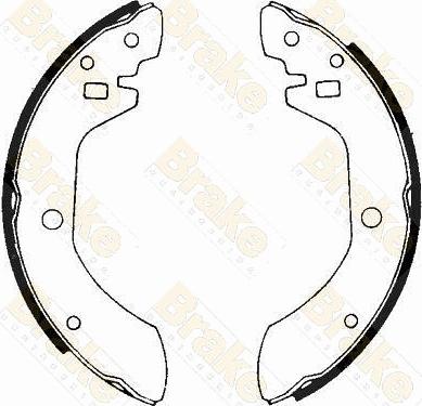 Brake Engineering SH1111 - Jeu de mâchoires de frein cwaw.fr