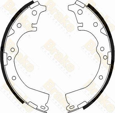 Brake Engineering SH1184 - Jeu de mâchoires de frein cwaw.fr