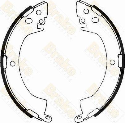 Brake Engineering SH1185 - Jeu de mâchoires de frein cwaw.fr