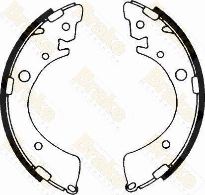 Brake Engineering SH1245 - Jeu de mâchoires de frein cwaw.fr