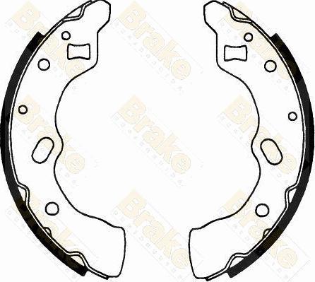 Brake Engineering SH2490 - Jeu de mâchoires de frein cwaw.fr