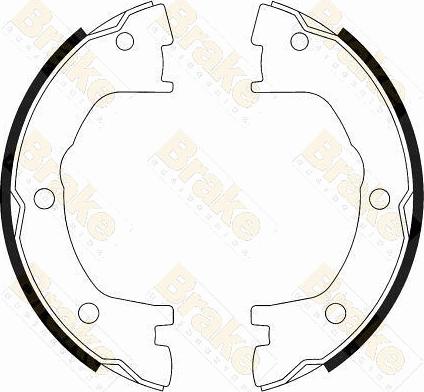 Brake Engineering SH2556 - Jeu de mâchoires de frein, frein de stationnement cwaw.fr