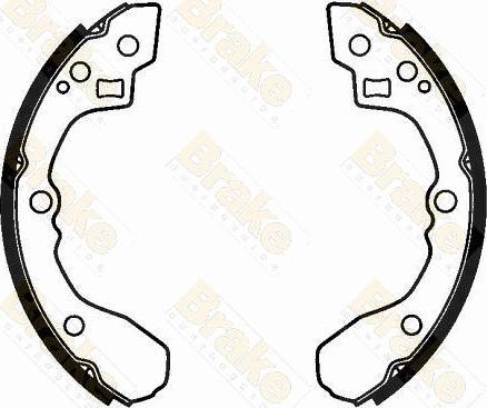 Brake Engineering SH2600 - Jeu de mâchoires de frein cwaw.fr