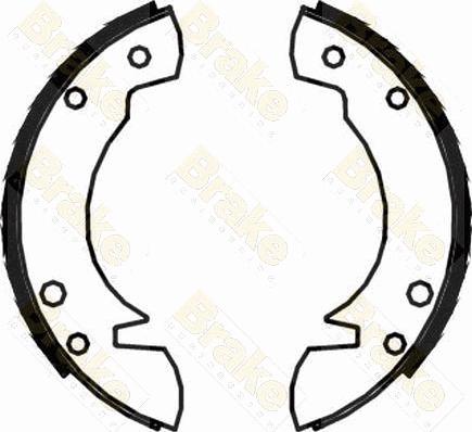 Brake Engineering SH2093 - Jeu de mâchoires de frein cwaw.fr