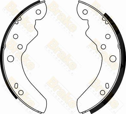 Brake Engineering SH2141 - Jeu de mâchoires de frein cwaw.fr