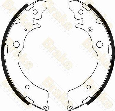 Brake Engineering SH2316 - Jeu de mâchoires de frein cwaw.fr