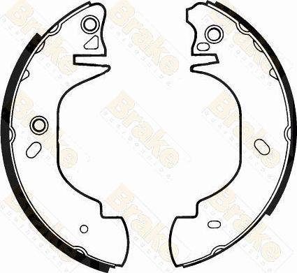 Brake Engineering SH2311 - Jeu de mâchoires de frein cwaw.fr