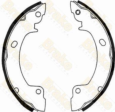 Brake Engineering SH2317 - Jeu de mâchoires de frein cwaw.fr