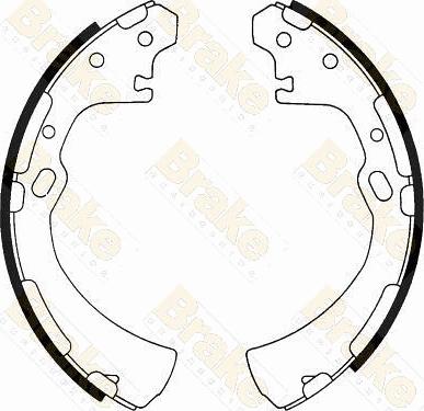 Brake Engineering SH2334 - Jeu de mâchoires de frein cwaw.fr