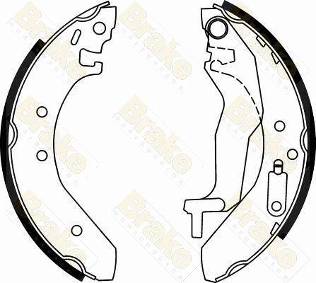 Brake Engineering SH2246 - Jeu de mâchoires de frein cwaw.fr