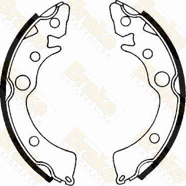 Brake Engineering SH2210 - Jeu de mâchoires de frein cwaw.fr