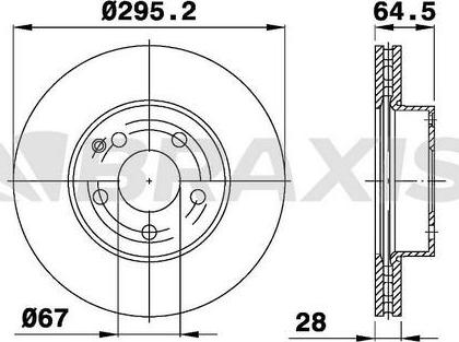 Triscan 6003 - Disque de frein cwaw.fr