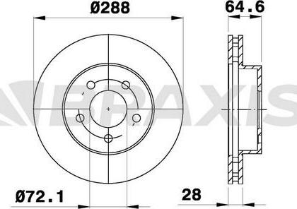 Magneti Marelli 353612503240 - Disque de frein cwaw.fr