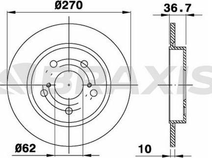 HELLA 8DD 355 114-291 - Disque de frein cwaw.fr