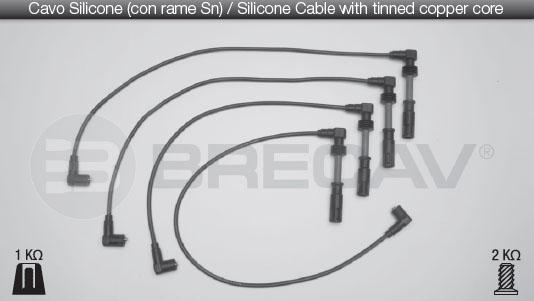 Brecav 02.521 - Kit de câbles d'allumage cwaw.fr