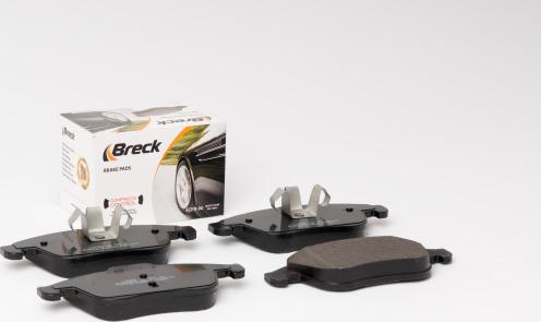 Breck 24710 00 701 00 - Kit de plaquettes de frein, frein à disque cwaw.fr