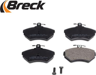 Breck 21945 10 701 00 - Kit de plaquettes de frein, frein à disque cwaw.fr