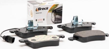 Breck 21885 00 701 10 - Kit de plaquettes de frein, frein à disque cwaw.fr