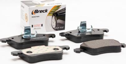 Breck 21883 00 701 00 - Kit de plaquettes de frein, frein à disque cwaw.fr