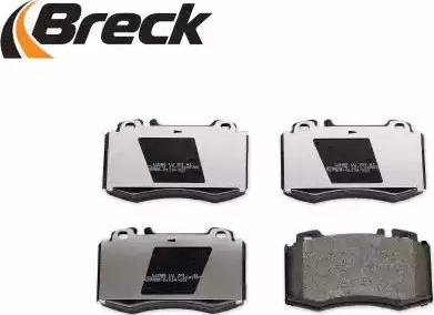 Breck 23271 00 701 20 - Kit de plaquettes de frein, frein à disque cwaw.fr