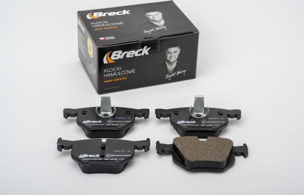 Breck 23732 00 554 00 - Kit de plaquettes de frein, frein à disque cwaw.fr