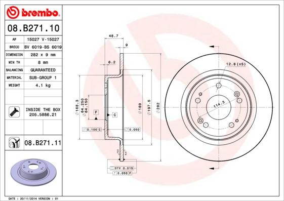 Breco BS 6019 - Disque de frein cwaw.fr