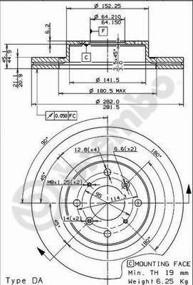 Breco BS 7985 - Disque de frein cwaw.fr