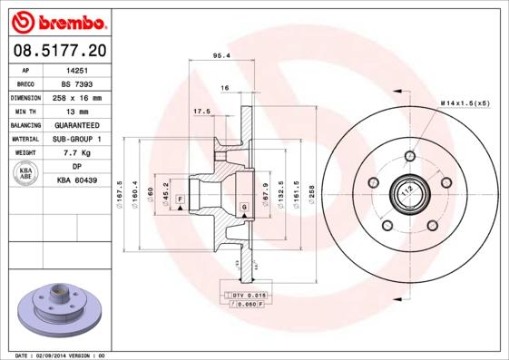 Breco BS 7393 - Disque de frein cwaw.fr