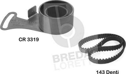 Breda Lorett KCD0411 - Kit de distribution cwaw.fr