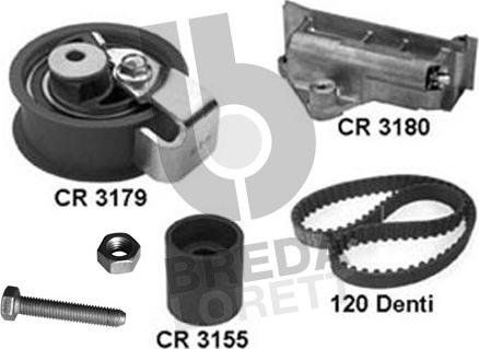 Breda Lorett KCD0583 - Kit de distribution cwaw.fr