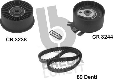 Breda Lorett KCD0649 - Kit de distribution cwaw.fr