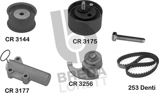 Breda Lorett KCD0616 - Kit de distribution cwaw.fr