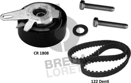 Breda Lorett KCD0677 - Kit de distribution cwaw.fr